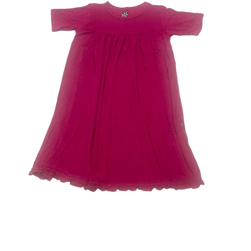 Kickee Pants Raspberry Short Sleeve Top
